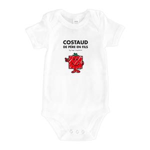 Body Costaud De Père En Fils - Blanc - Taille 18/23 mois