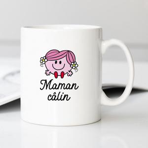 Mug Maman Calin Coeur - Blanc - Taille TU