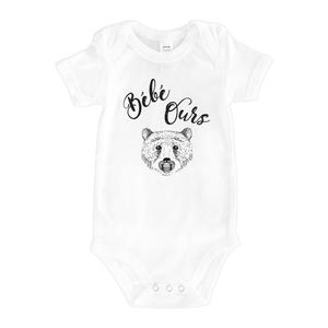 Body Bebe Ours - Blanc - Taille 12/18 mois