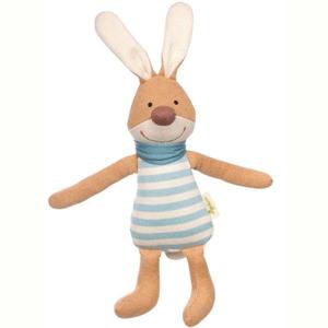 Doudou Peluche Sigikid Lapin Pantin tricoté Green 27cm - Peluche L