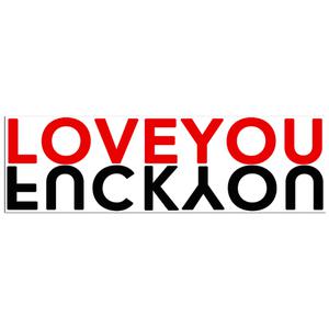 Sticker, LOVEYOU, FUCKYOU