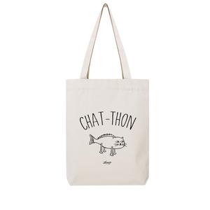 Totebag Chat Thon - Naturel - Taille TU