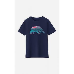 Tshirt Enfant Bear Country - Navy - Taille 4 ans