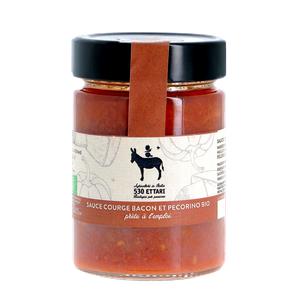 Agriculture Biologica - Sauce courge, bacon et pecorino BIO