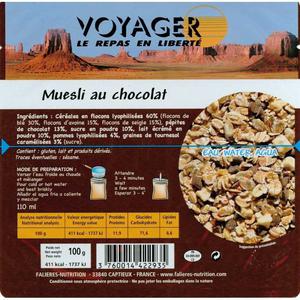 Muesli au Chocolat - 100g