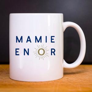 Mug Mamie En Or 2 Waf - Blanc - Taille TU