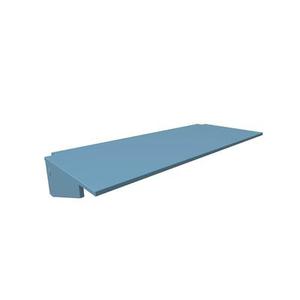 Bureau tablette pour lit mezzanine Largeur 140 Bleu Pastel