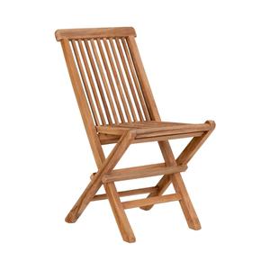 JOVAK - Lot de 2 Chaises de Jardin pour Enfant en Teck