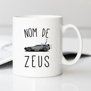 Mug Nom De Zeus - Blanc - Taille TU