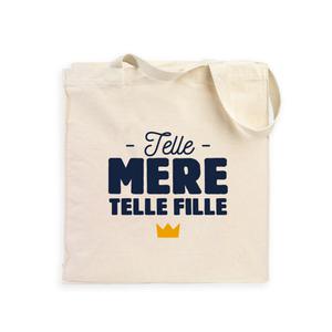 Totebag Telle Mère Telle Fille - Naturel - Taille TU