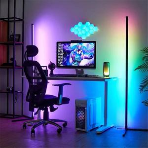 Tube Néon Couleur sur Pied Connecté RGB 142cm avec Télécommande