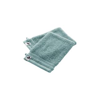 EMMA - Lot de 2 Gants 15x21cm en Coton Bio Coloris Bleu Glacier