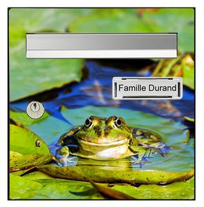 Sticker pour boîte aux lettres, Grenouille