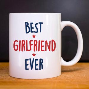 Mug Best Girlfriend Ever - Blanc - Taille TU