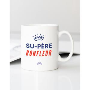 Mug Su Père Ronfleur - Blanc - Taille TU