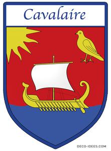 Sticker, Blason de CAVALAIRE