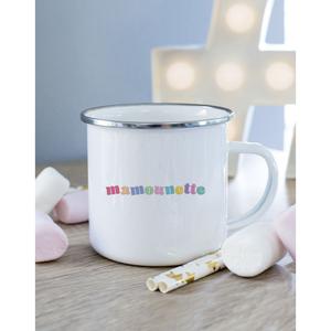 Mug Metal Mamounette Colore - Blanc - Taille TU