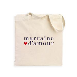 Totebag Marraine D Amour 3 - Naturel - Taille TU