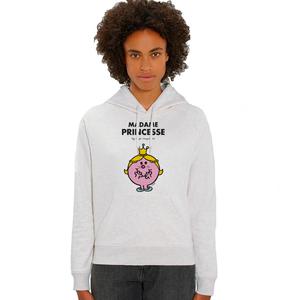 Sweat À Capuche Femme - Madame Princesse - Cream Heather Grey - Taille M