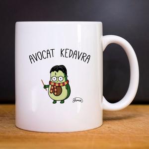 Mug Avocat Kedavra - Blanc - Taille TU