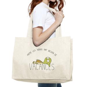 Grand Cabas Heros Vacances Yoda - Naturel - Taille TU