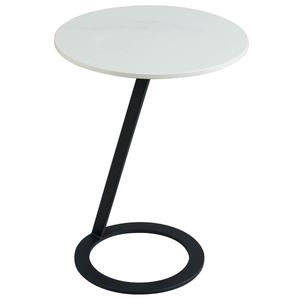 DRAKE - Table d'Appoint Design Plateau Aspect Marbre