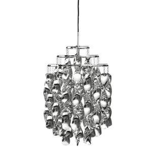 SPIRAL-Suspension Métal Ø34cm Argenté