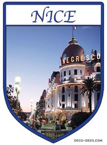 Sticker, Blason de NICE