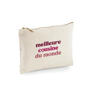 Trousse Meilleure Cousine Du Monde - Naturel - Taille TU