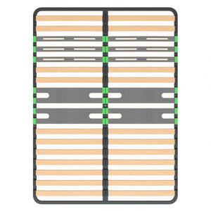 ALTOZONE - Sommier 2x16 Lattes 140x200cm