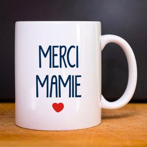 Mug Merci Mamie Mpt - Blanc - Taille TU