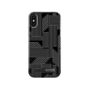 iDeal Of Sweden - Coque Rigide Fashion Geometric Puzzle - Couleur : Noir - Modèle : iPhone X