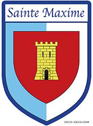 Sticker, Blason de SAINTE MAXIME