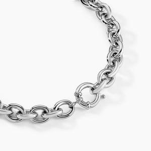 Collier Fira Acier Blanc