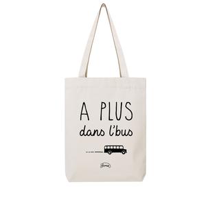 Totebag A Plus Dans L'bus - Naturel - Taille TU