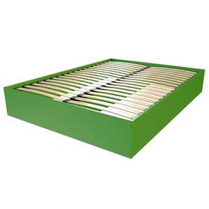 Lit coffre 2 places bois massif 140x200 Vert