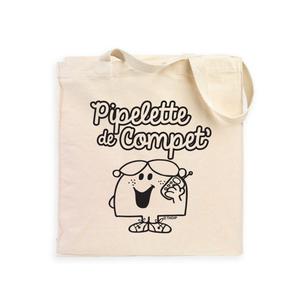 Totebag Pipelette De Compet' - Naturel - Taille TU