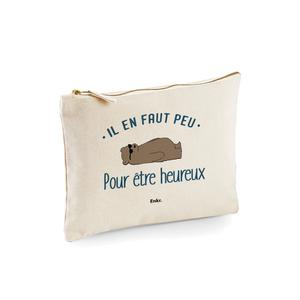 Trousse Il En Faut Peu Pour Être Heureux - Naturel - Taille TU