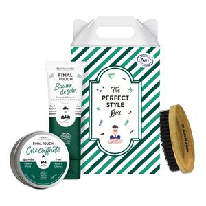 Monsieur Barbier THE PERFECT STYLE BOX Coffret de styling pour homme 75ml + 75ml