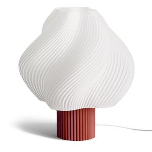 SOFT SERVE MEGA-Lampadaire Plastique recyclé H63cm Rouge