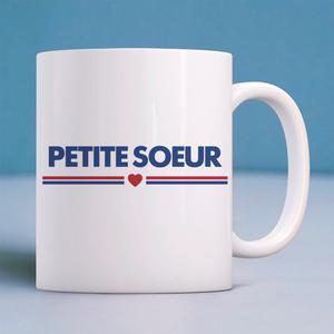 Mug Petite Sœur Enkr - Blanc - Taille TU