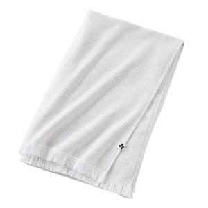 AMAL - Fouta Coton tissé + éponge 95 x 180 cm Coloris Sable