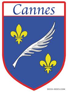 Sticker, Blason de CANNES