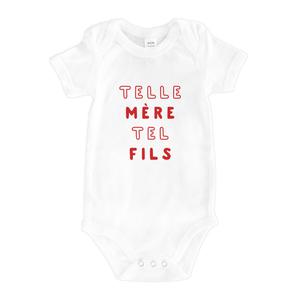 Body - Telle Mère Telle Fils Mpt - Blanc - Taille 6/12 mois