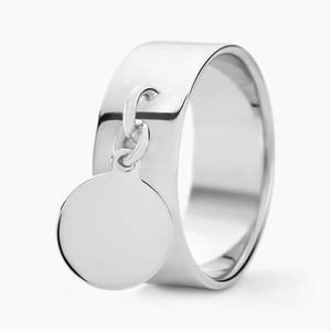 Bague Cecil Argent Blanc