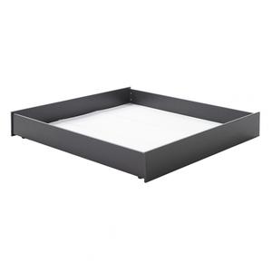 EMORI - Tiroir de Rangement pour Lit 140x190cm Coloris Anthracite