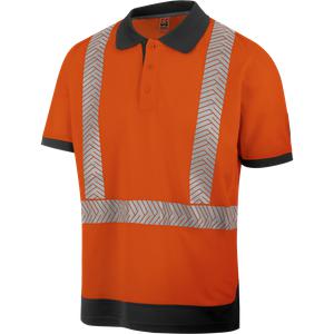 Polo de travail haute-visibilité orange fluo Würth MODYF