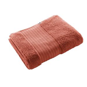 EMMA - Serviette de Bain 90x150cm en Coton Bio Coloris Terracotta