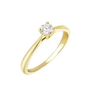 Bague Solitaire Aphrodite Or Jaune Diamant