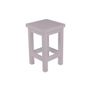 Tabouret droit bois made in France Violet Pastel